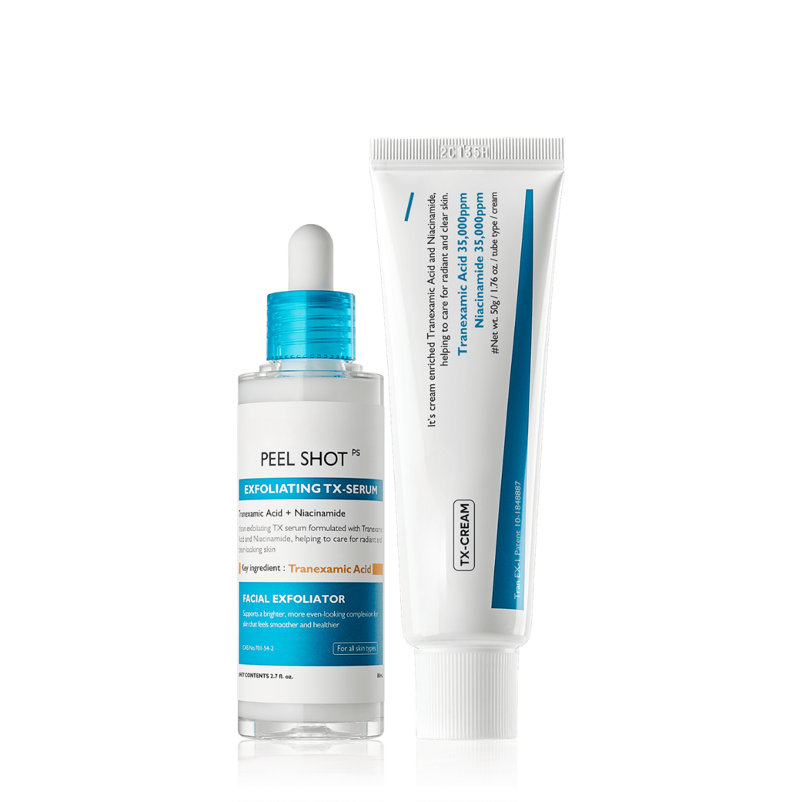 Dark Spot & Uneven Tone Peel Shot TX Duo
